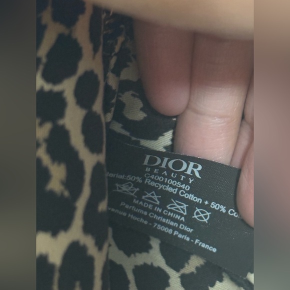 Brand New Dior Leopard Print Crossbody Bag GWP